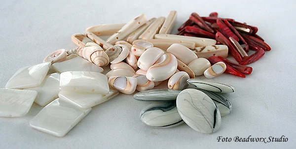 Muschelperlen & Muschelimitat