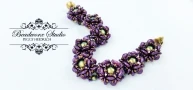 Kit - YOLANDA - metallic suede purple