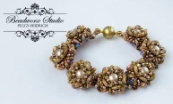 Kit - YOLANDA  opaque gold smoky topaz